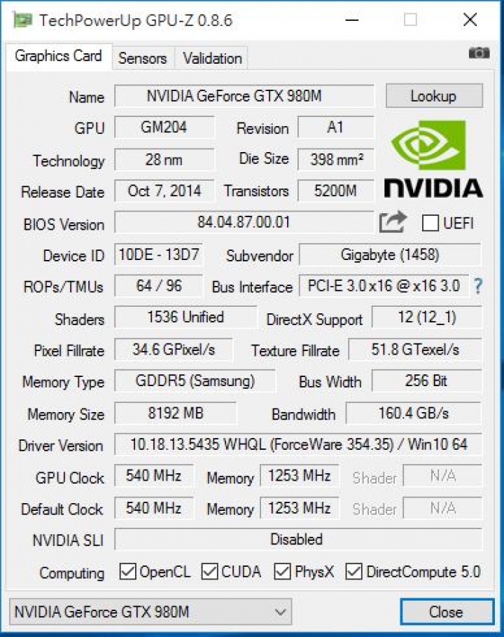 GIGABYTE P37X V5 六代新機開箱分享