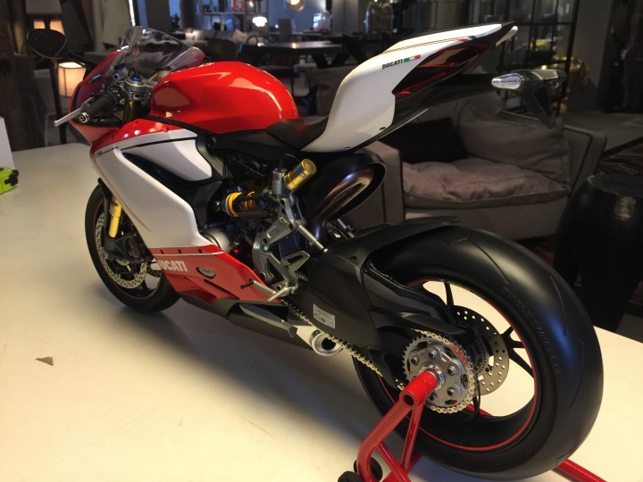 DUCATI 1299 POCHER 1/4 模型+SMD燈