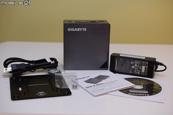 技嘉 BRIX s 昇級版 GB-BSi3H-6100 開箱
