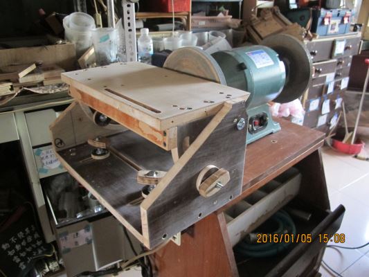 個人簡易工程-第62篇- 砂輪機 打磨輔具 治具 (可調整角度) -製作紀錄