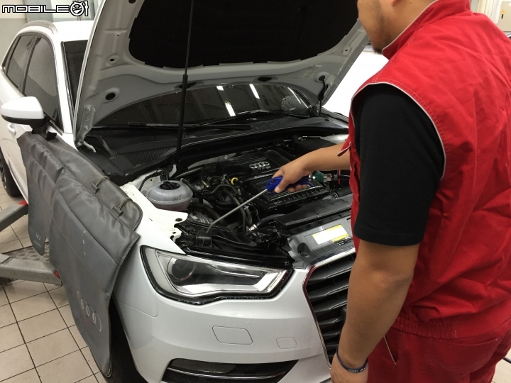 AUDI A3滿周歲保養分享