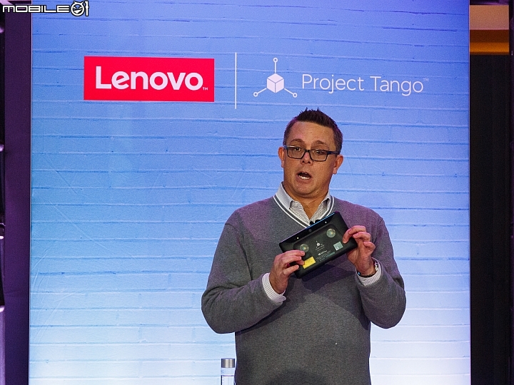 【CES 2016】結合 AR 與 VR 技術 Lenovo X Project Tango 智慧型手機今夏登場