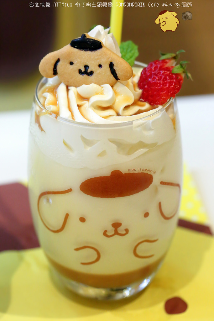 【台北美食】布丁狗餐廳可愛登場 pompompurin café 布丁狗太古錐啦~人氣直逼HELLO KITTY~