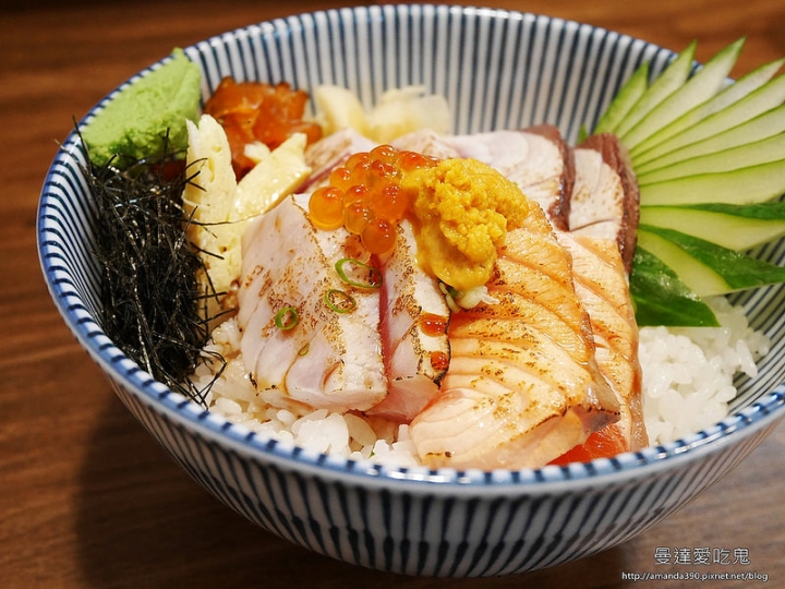 【台南食記】永康區 金田食堂 ● 極品炙燒鮭魚腹壽司 ● 心心念念的濃郁新鮮味 (201601更新) ❤❤