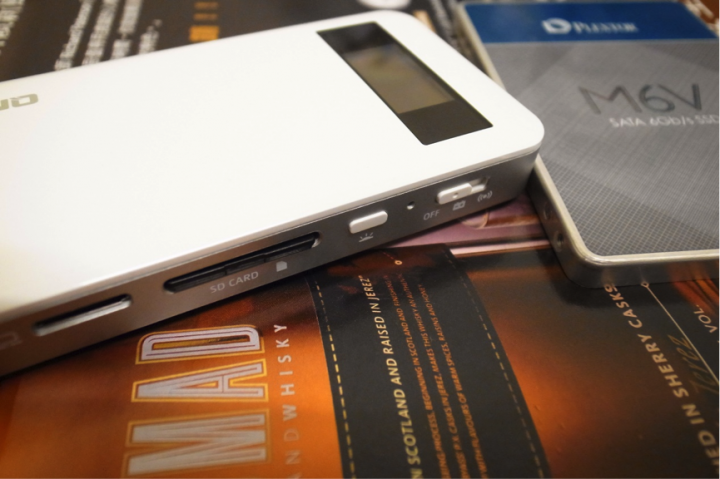 QNAP QGENIE+PLEXTOR M6V 口袋NAS測試開箱
