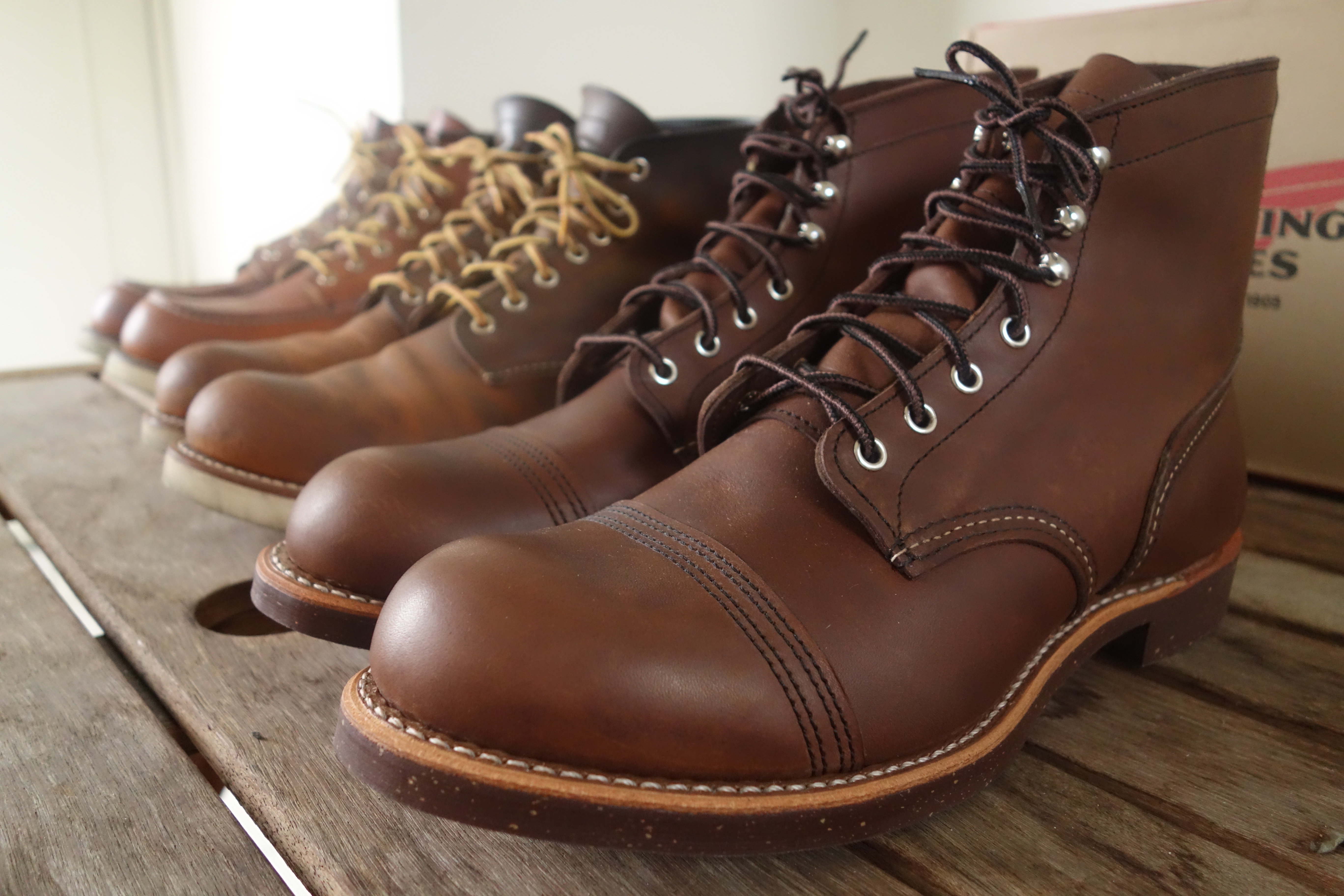 RED WING IRON RANGER 8111 開箱~