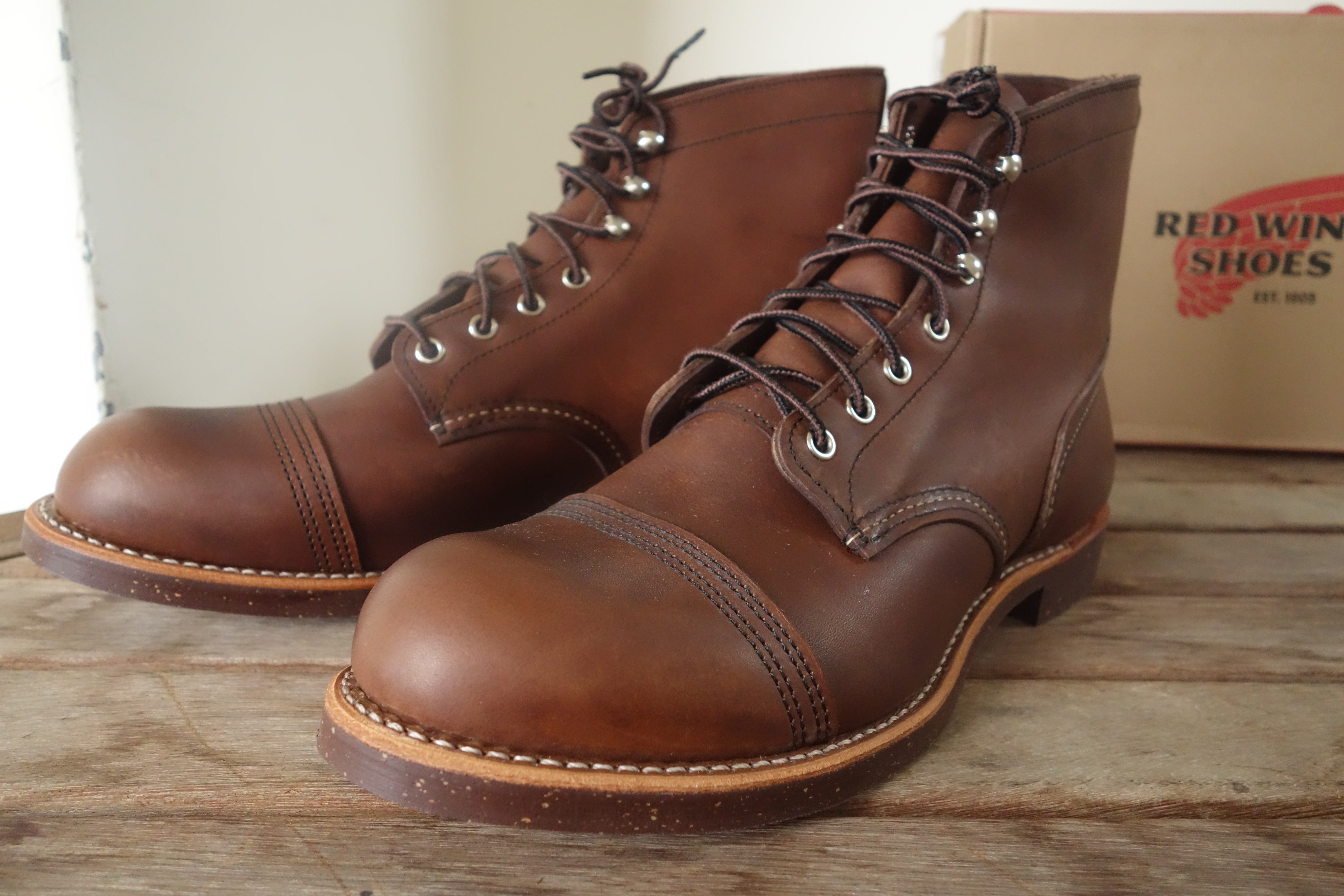 RED WING IRON RANGER 8111 開箱~