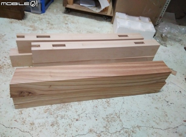 自製實木 西式木工桌 +簡易版尾鉗