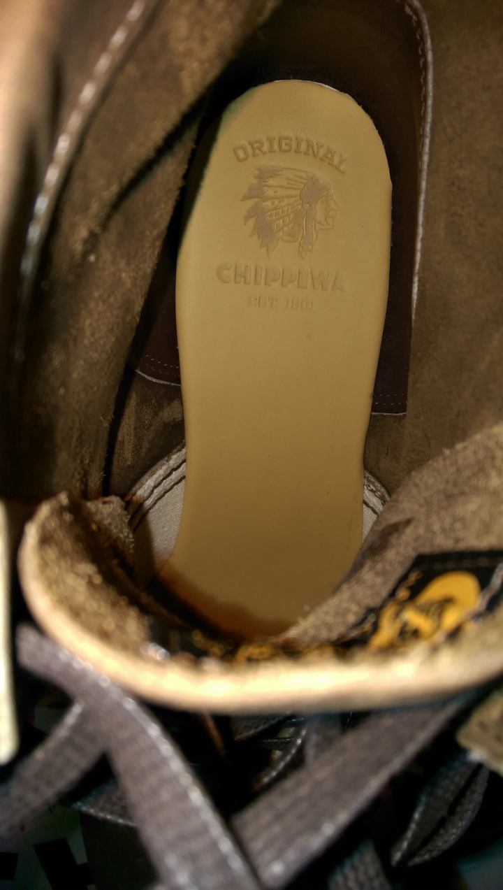 Chippewa 6” Crazy Horse 工作靴