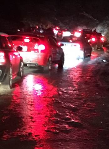 如果台北下了雪…塞車憋尿還是要看雪
