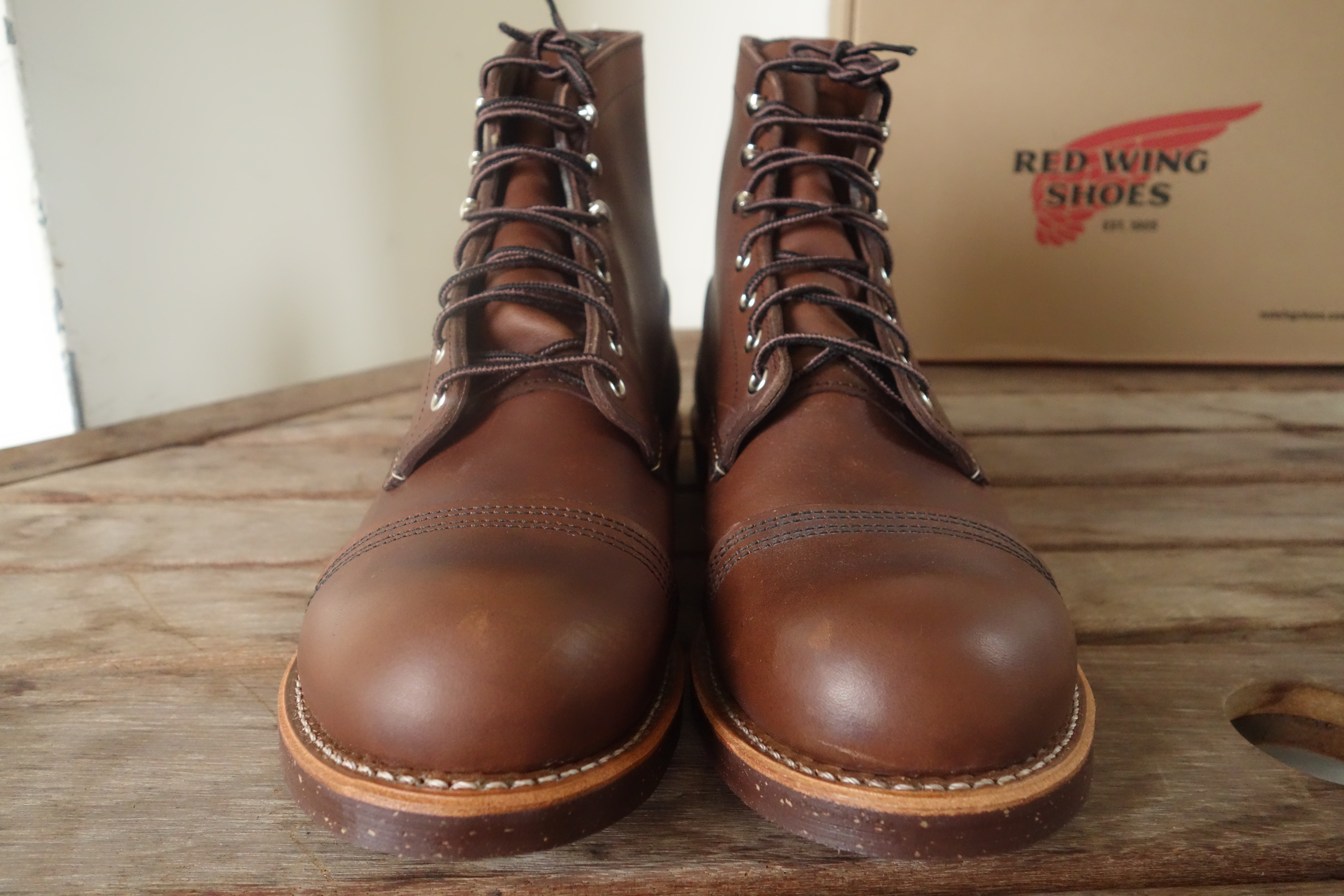 RED WING IRON RANGER 8111 開箱~