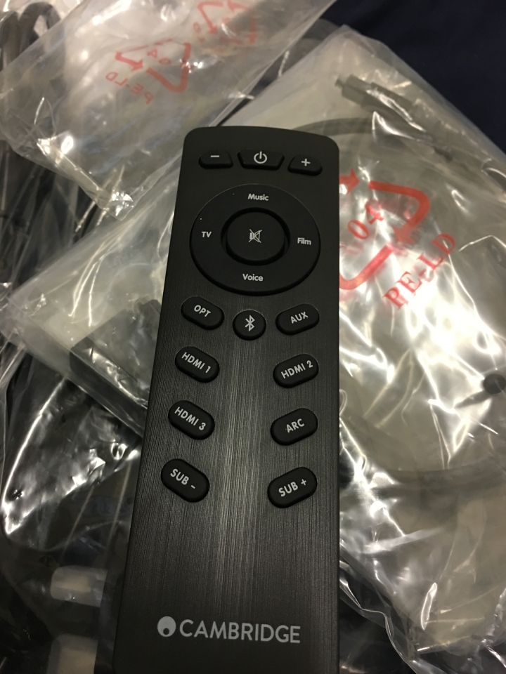 CAMBRIDGE 英國品牌 sound bar 藍芽無線喇叭 TVB2