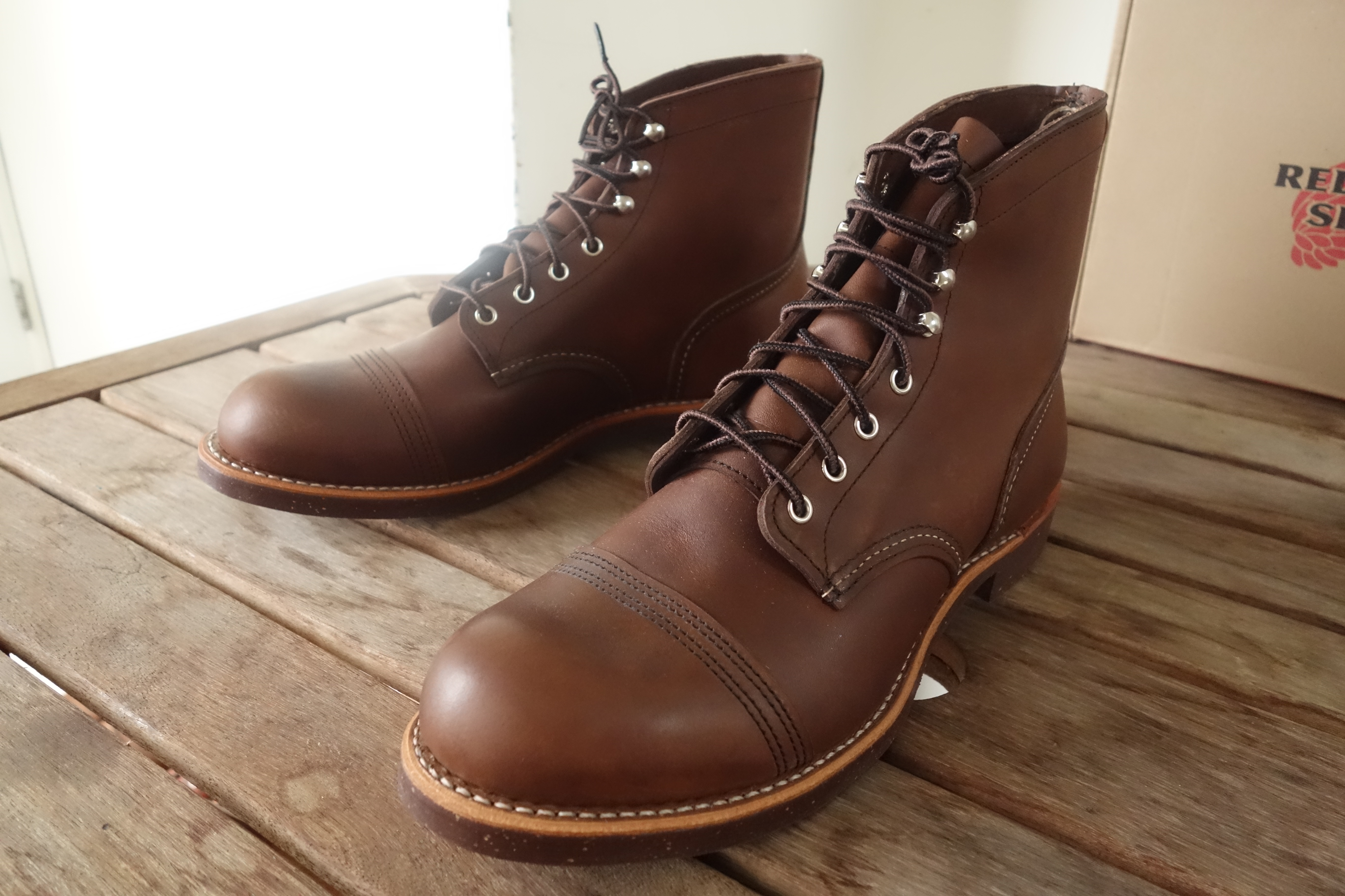 RED WING IRON RANGER 8111 開箱~