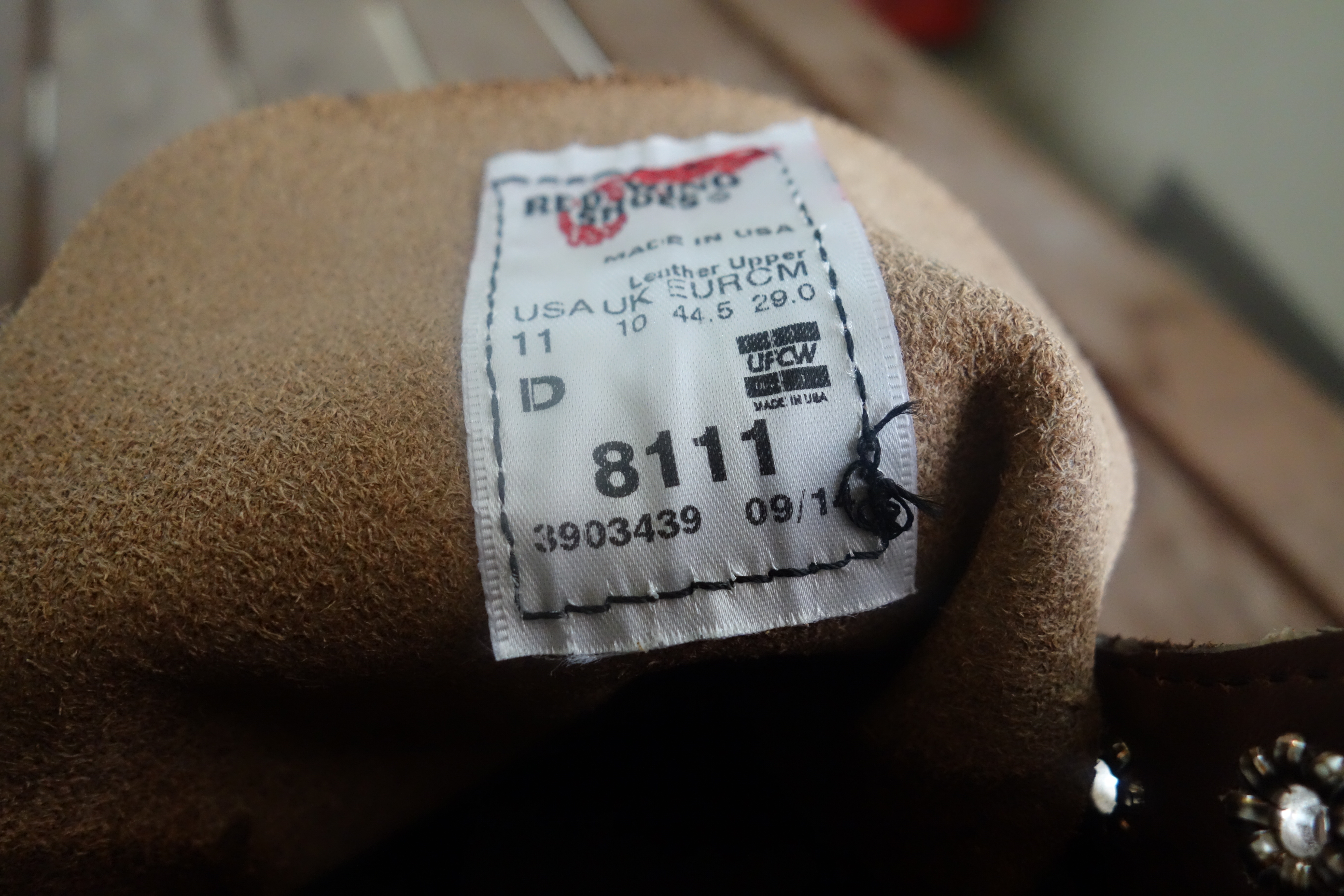 RED WING IRON RANGER 8111 開箱~