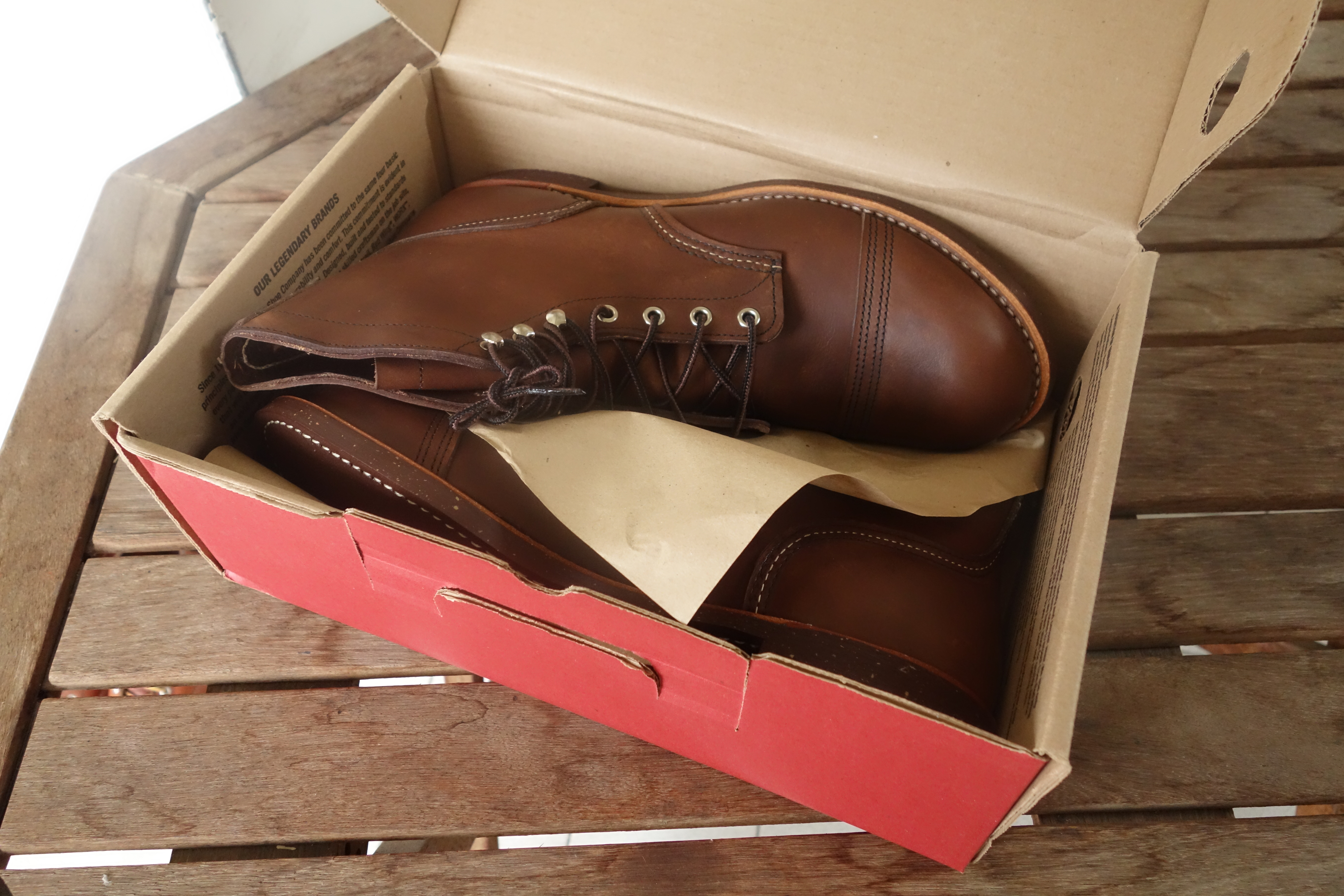 RED WING IRON RANGER 8111 開箱~