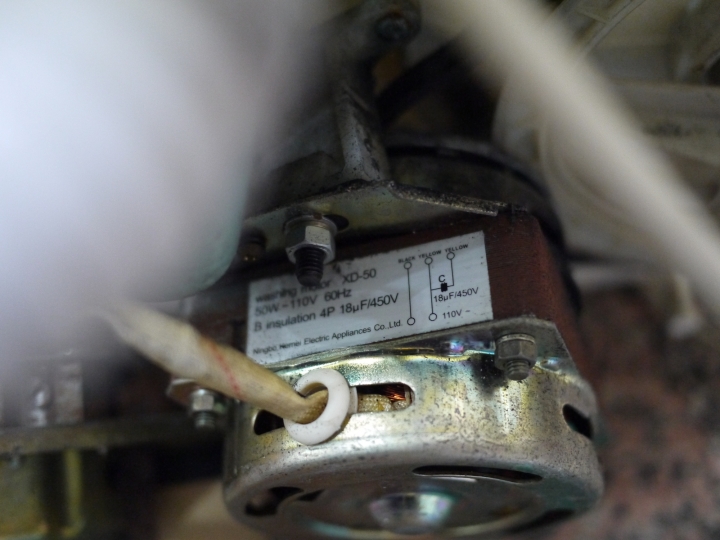 脫水機啟動電容疑問