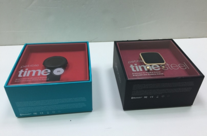 Pebble Time Steel & Pebble Time Round 智慧型手錶簡易雙開箱 及 使用心得