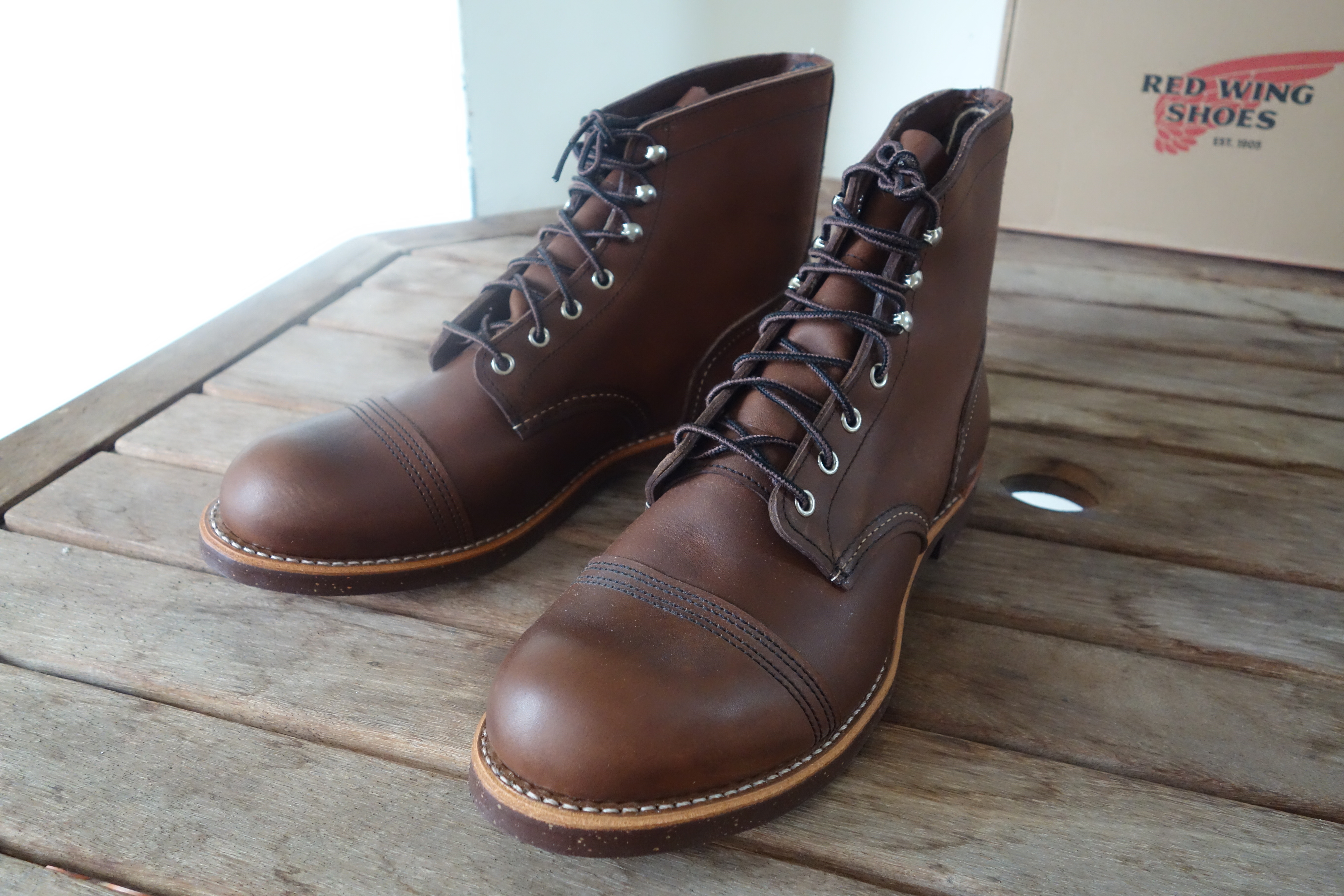 RED WING IRON RANGER 8111 開箱~
