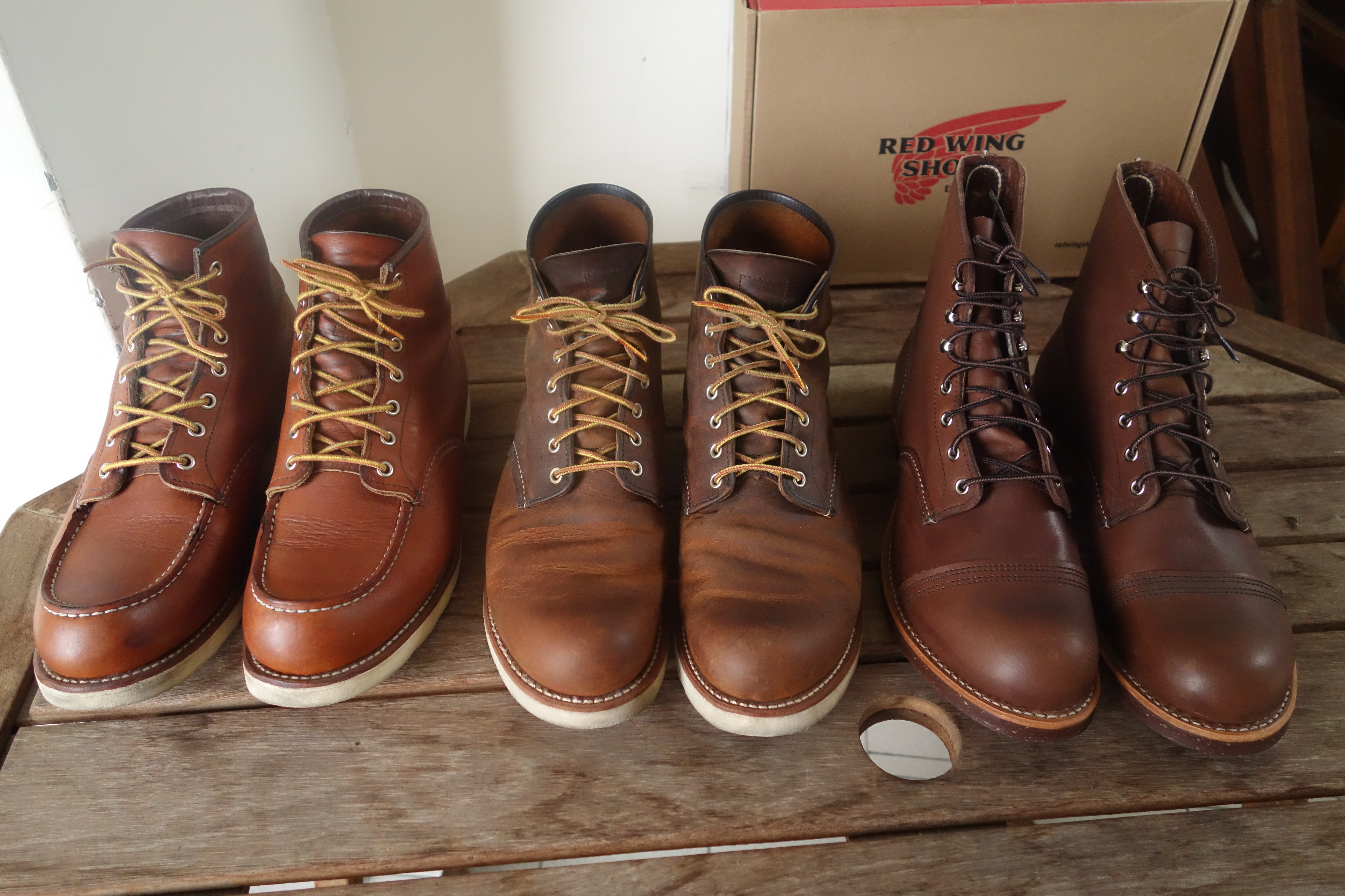 RED WING IRON RANGER 8111 開箱~