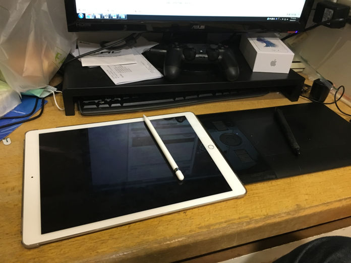 我也來畫一下 ipad pro + apple pencil 畫圖心得~