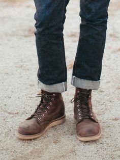 Chippewa 6” Crazy Horse 工作靴