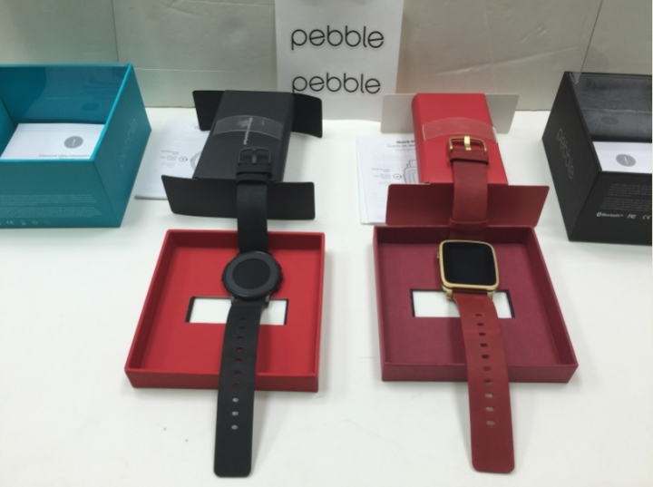 Pebble Time Steel & Pebble Time Round 智慧型手錶簡易雙開箱 及 使用心得
