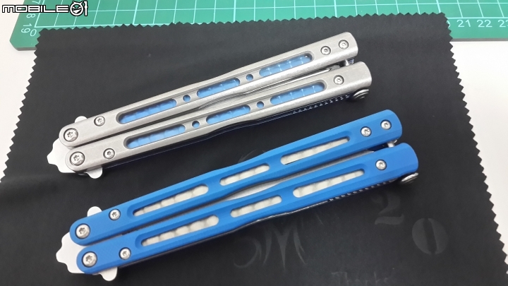 Benchmade 蝴蝶刀 51變身 Flytanium鈦版改套