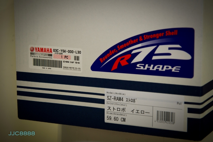 【開箱】ARAI RAM4 YAMAHA 60 years