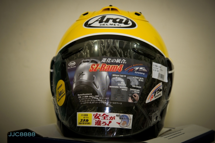 【開箱】ARAI RAM4 YAMAHA 60 years