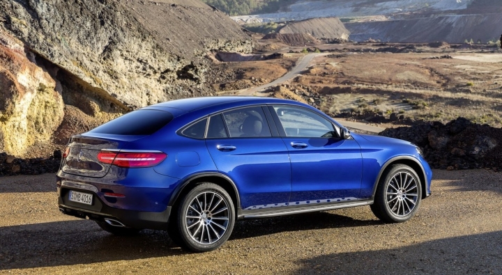 GLC Coupe 最新間諜照 -- Update, 紐約車展前大公開的廠照