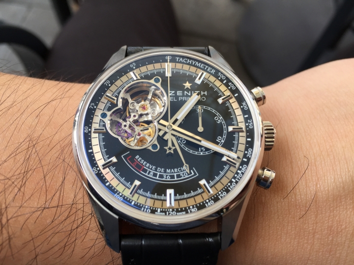 [開箱] 真力時 Zenith EL Primero chronomaster power reserve