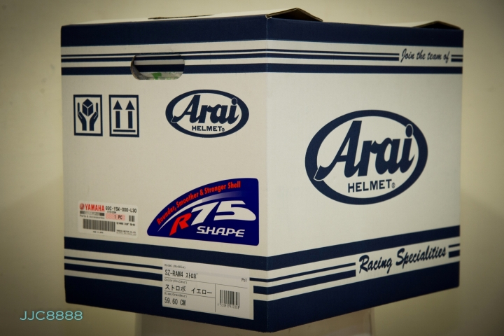 【開箱】ARAI RAM4 YAMAHA 60 years