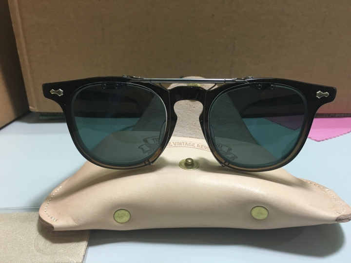 TVR TrueVintageRevival 手工眼鏡 +翻轉前掛