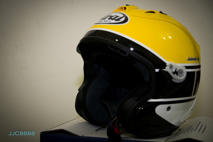 【開箱】ARAI RAM4 YAMAHA 60 years