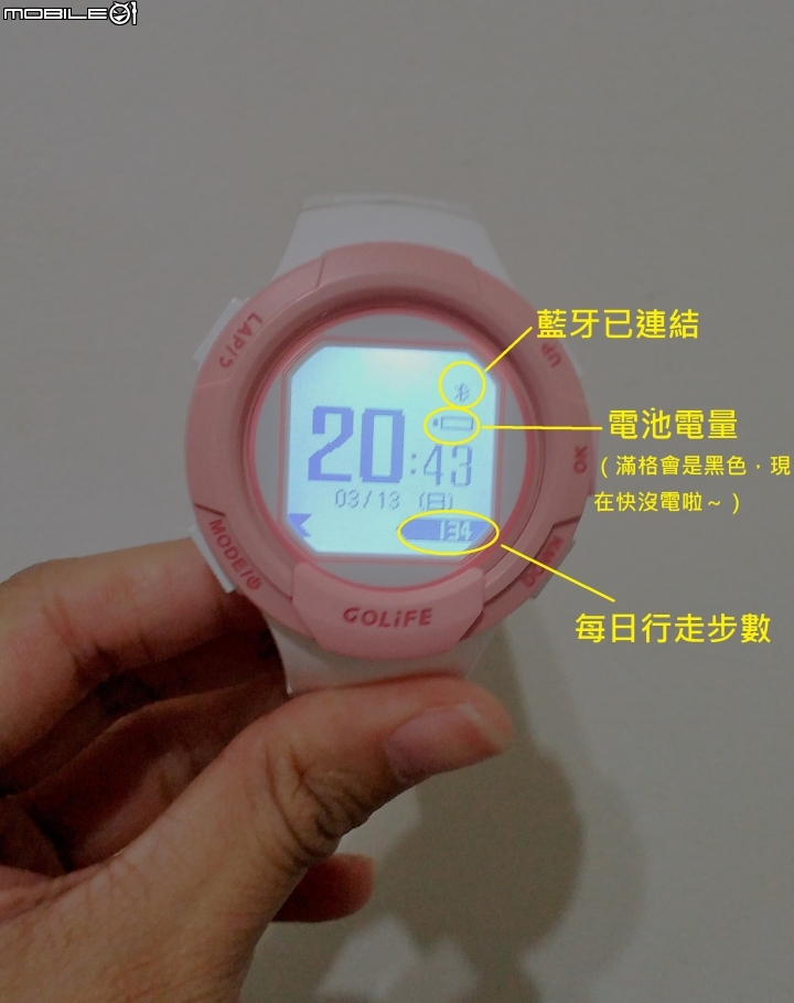少女心智慧錶 GOLIFE GOWATCH 110i 輕量分享