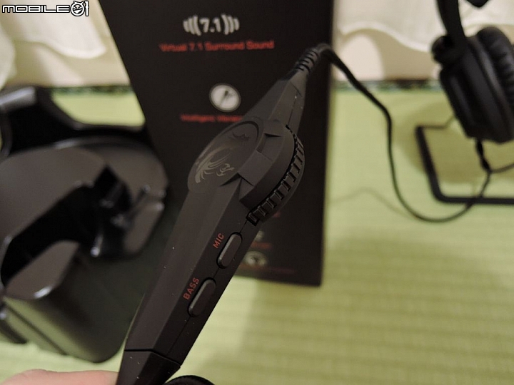 微星 GAMING 耳機 7.1 聲道 DS502 不專業開箱