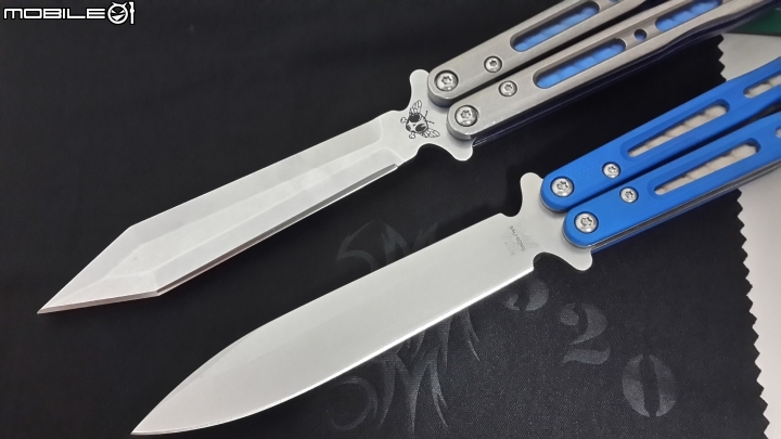 Benchmade 蝴蝶刀 51變身 Flytanium鈦版改套