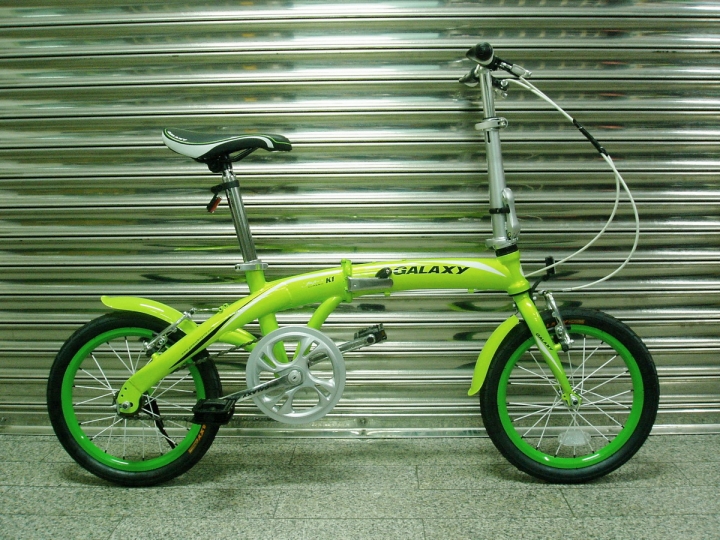 K1 單速16吋折疊車 . 開箱 + 改裝