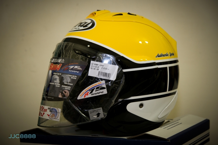 【開箱】ARAI RAM4 YAMAHA 60 years