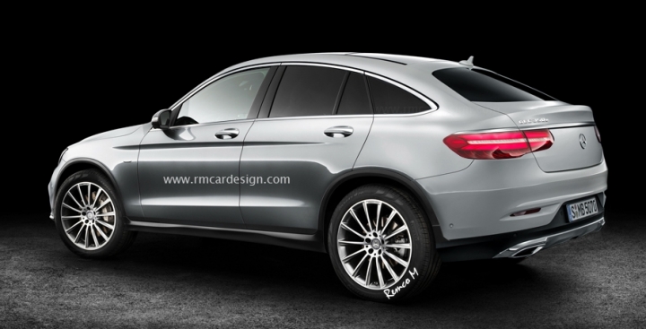 GLC Coupe 最新間諜照 -- Update, 紐約車展前大公開的廠照