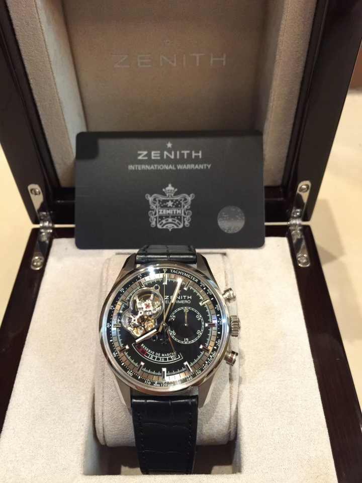 [開箱] 真力時 Zenith EL Primero chronomaster power reserve