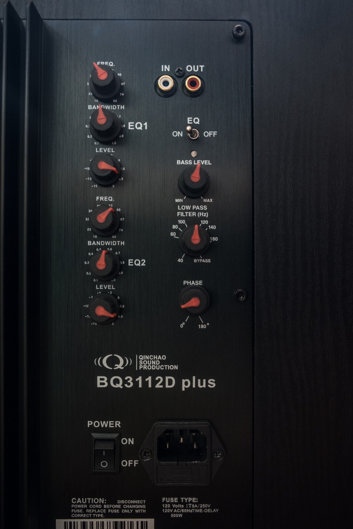 重低音 - 秦朝 BQ3112D plus 簡易開箱及心得