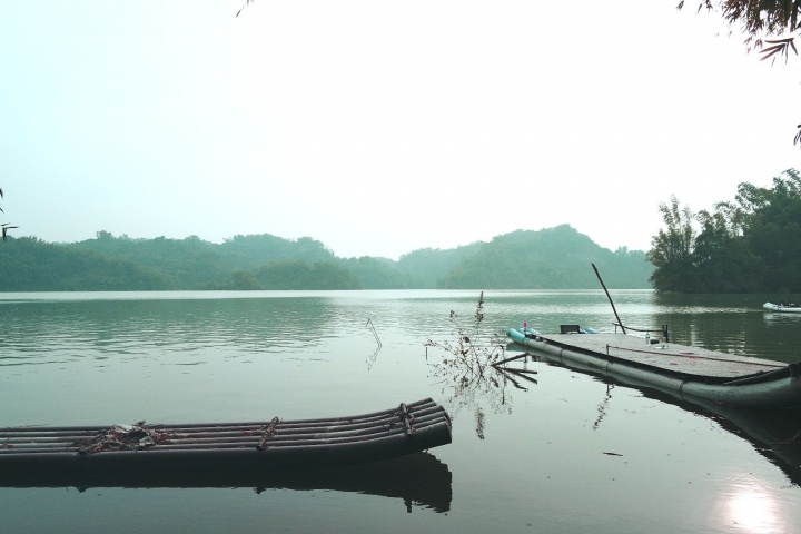 【台南六甲】『夢之湖』私房景點♡臥虎藏龍般的竹林秘境倒映著湖光水色