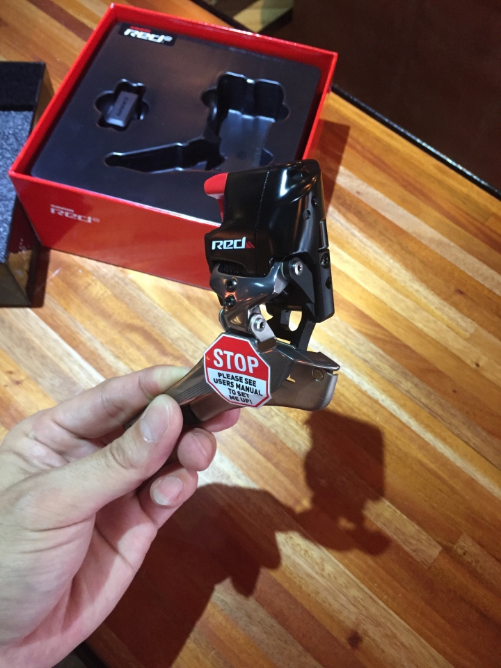 遲來的~sram etap小全套開箱....貼膜....裝車....路試!!!