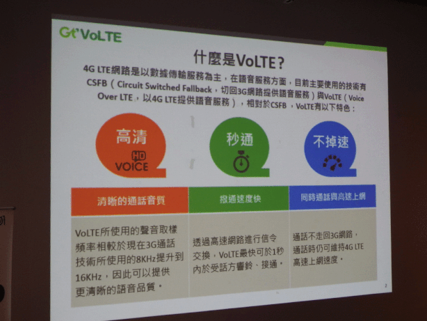4G該有的通話品質--1秒速撥通 清晰高音質 亞太電信Gt VoLTE體驗會--台北場