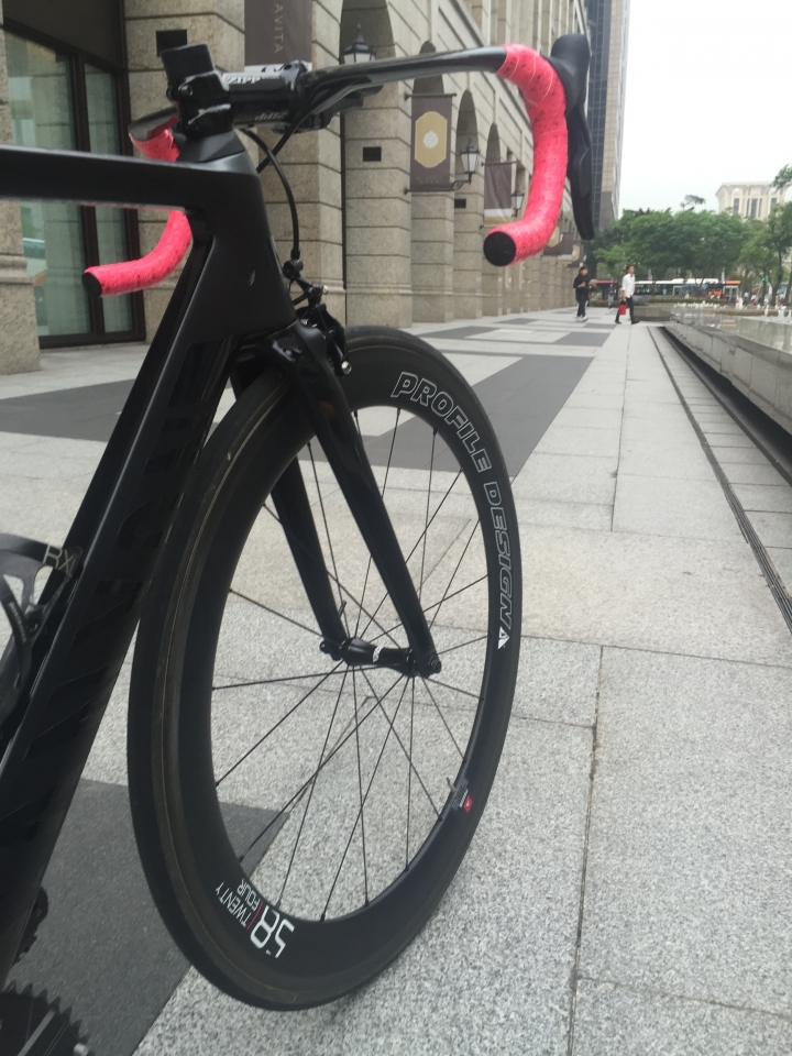 遲來的~sram etap小全套開箱....貼膜....裝車....路試!!!