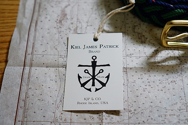 Kiel James Patrick編織皮帶