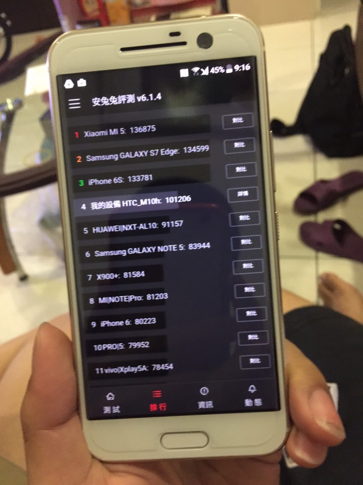 HTC 10 32G(金)..今天入手小心得(遊戲頓挫)