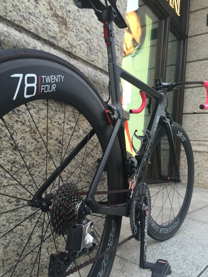 遲來的~sram etap小全套開箱....貼膜....裝車....路試!!!