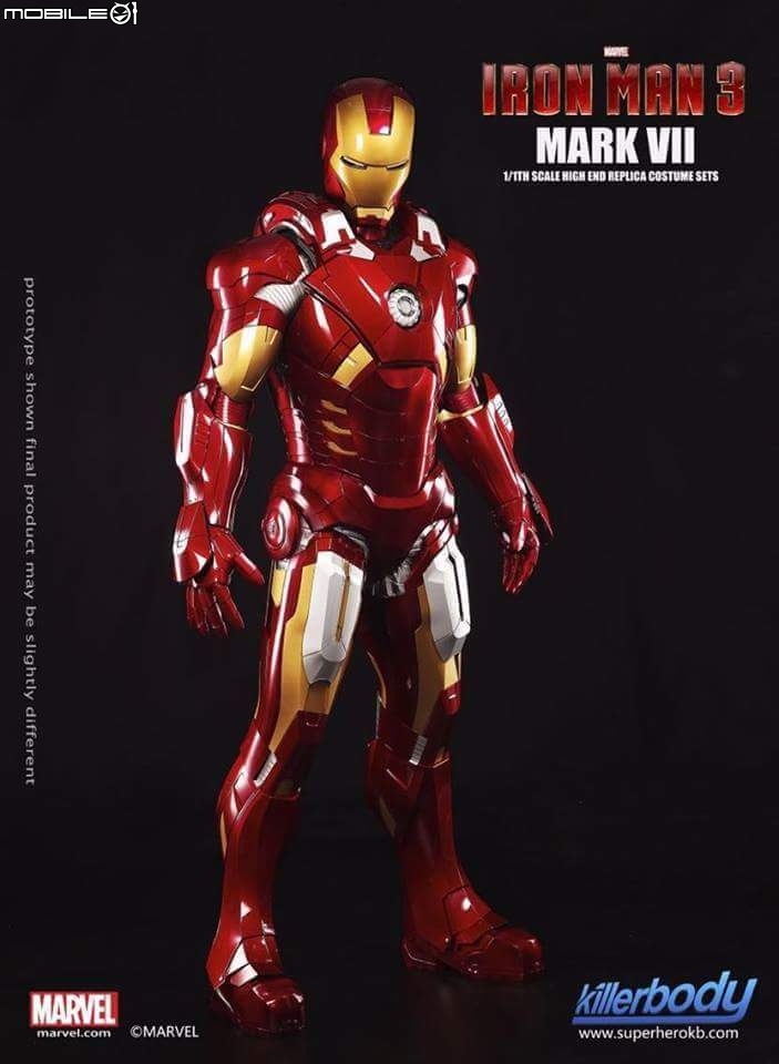 介紹 Marvel 官方授權 1:1 可穿電動 鋼鐵人盔甲曝光